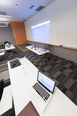 Image showing empty it classroom