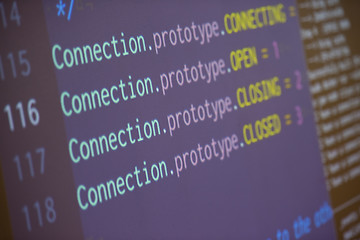 Image showing program code