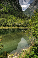 Image showing Mountain lake