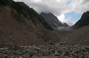 Image showing Hiking in mountain