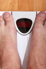 Image showing bathroom scale