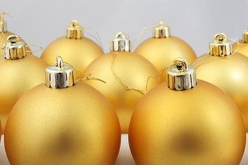 Image showing golden christmas