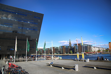 Image showing The Copenhagen Royal Library in Copenhagen, Denmark