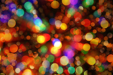 Image showing christmas tree background