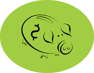 Image showing Piggy bank