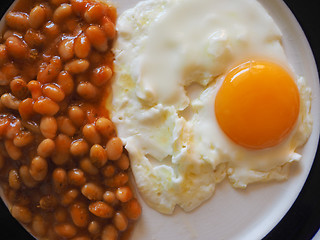 Image showing Vegetarian English breakfast