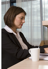 Image showing pretty businesswoman