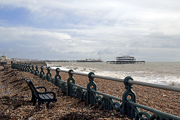 Image showing Brighton Storm Damage