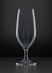 Image showing Empty Champagne Glass