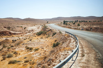 Image showing Road in Matmata