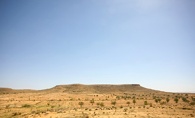 Image showing Rocky Sahara desert