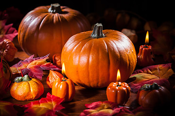 Image showing Thanksgiving and  Halloween