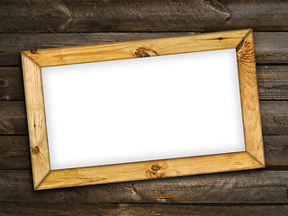 Image showing wooden frame