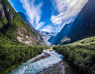 Image showing Beautiful Nature Norway.