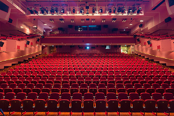 Image showing Interior of a congress hall.