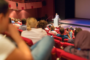 Image showing Audience in the lecture hall.