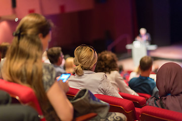 Image showing Audience in the lecture hall.