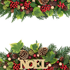 Image showing Noel Decorative Border