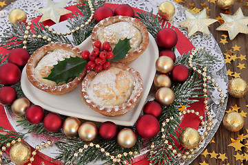 Image showing Traditional Mince Pies
