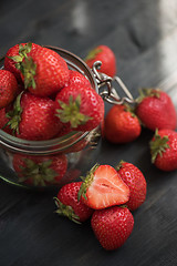 Image showing Fresh ripe strawberry