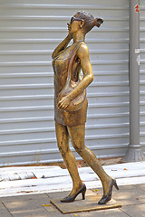 Image showing Posh Girl Sculpture Skopje