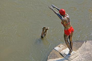 Image showing Swimmer in Skopje