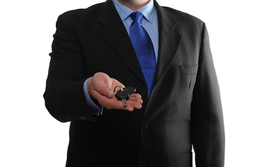 Image showing car salesman