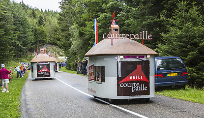 Image showing Courtepaille Caravan - Le Tour de France 2014