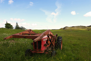 Image showing farm tractor
