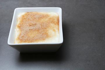 Image showing rice pudding