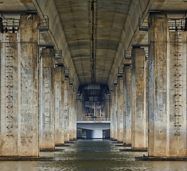 Image showing Bridge on the River