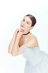 Image showing Romantic Beauty. Retro Style ballerinas