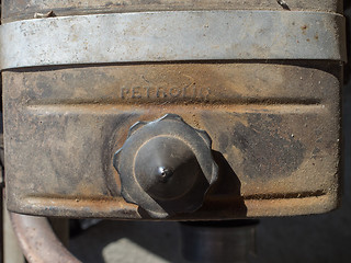 Image showing Fuel tank detail