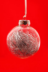 Image showing clear christmas ornament