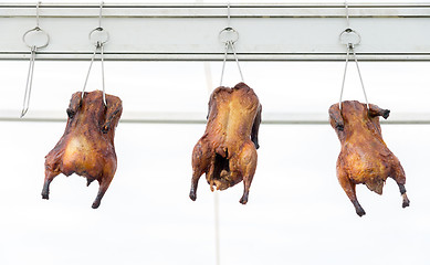 Image showing Golden appetizer fried chicken for party and dinner