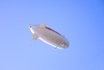 Image showing zeppelin in the sky