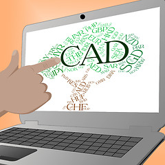 Image showing Cad Currency Indicates Forex Trading And Currencies