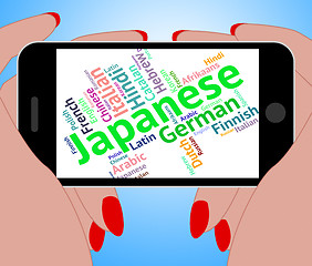 Image showing Japanese Language Means Words Foreign And Translator