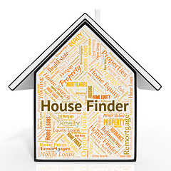 Image showing House Finder Represents Search For And Discover