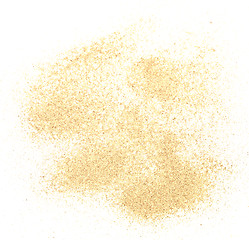 Image showing sand on white