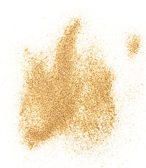 Image showing sand on white