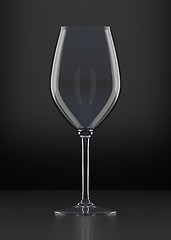 Image showing Empty Wine Glass