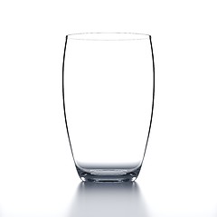 Image showing Water Glass on Black