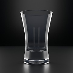 Image showing Empty Vodka Glass