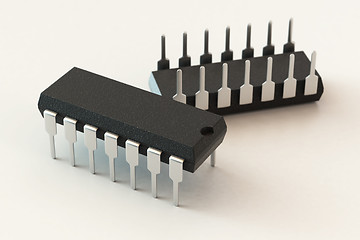 Image showing DIP chip package.