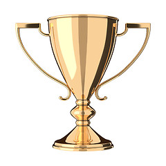 Image showing Golden trophy