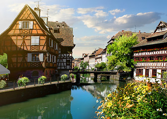 Image showing Petite France in Strasbourg