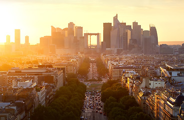 Image showing La Defense in Paris