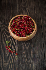 Image showing Fresh red currants