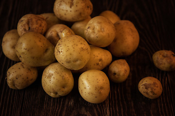 Image showing Freshly grown potato